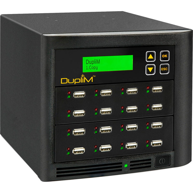 DupliM 15-Target USB Copy Tower Flash Drive Duplicator