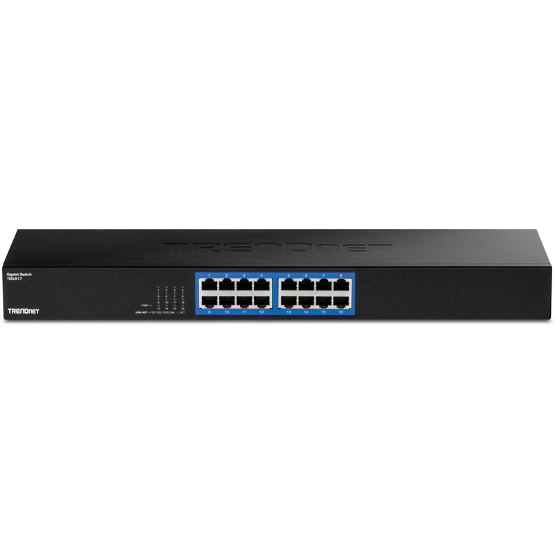 TRENDnet TEG-S17 16-Port Gigabit Unmanaged Network Switch