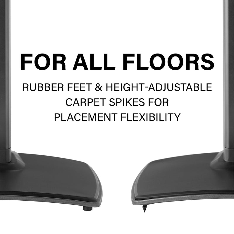 SANUS Speaker Stand for Sonos Five & PLAY:5 Speakers (Black)