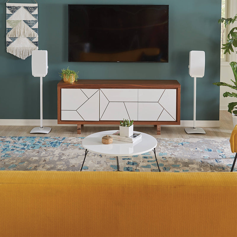 SANUS Speaker Stand for Sonos Five & PLAY:5 Speakers (White)