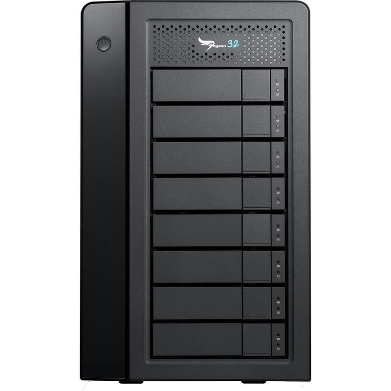 Promise Technology Pegasus32 R8 144TB 8-Bay Thunderbolt 3 / USB 3.2 Gen 2 RAID Array (8 x 18TB)