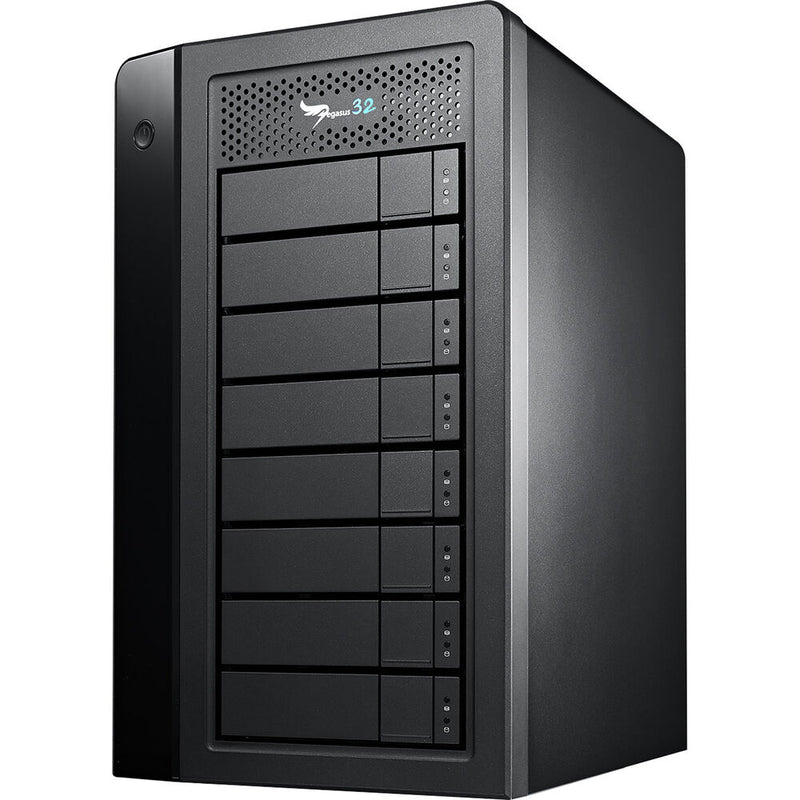 Promise Technology Pegasus32 R8 144TB 8-Bay Thunderbolt 3 / USB 3.2 Gen 2 RAID Array (8 x 18TB)