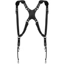 Coiro Skinny Dual Camera Harness (Black)