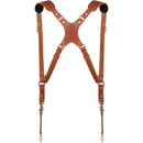 Coiro Skinny Dual Camera Harness (Tan)