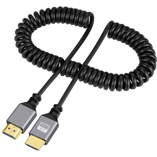 DigitalFoto Solution Limited Coiled Standard HDMI Cable (1.6 to 7.9')