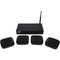 Alfatron WMP4 Wireless Conference System with 4 Boundary Microphones (2.4 GHz)