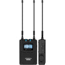 Comica Audio CVM-WM200A PRO 2-Person Camera-Mount Wireless Omni Lavalier Microphone System with Backup Recording (534 to 589 MHz)