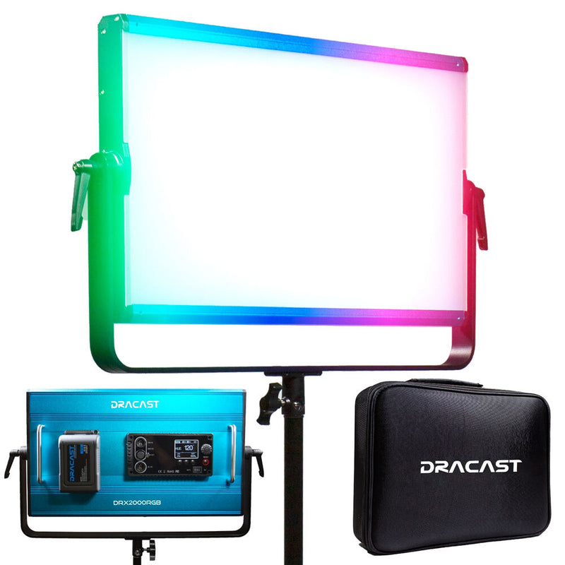 Dracast LED2000 X Series RGB and Bi-Color LED Light Panel