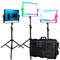 Dracast LED2000 X Series RGB and Bi-Color LED Panel 3-Light Kit with Travel Case