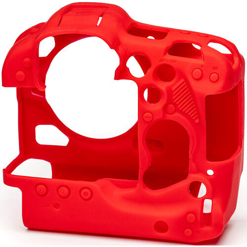 easyCover Silicone Protection Cover for Canon EOS R3 (Red)