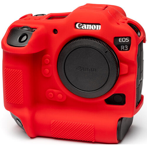 easyCover Silicone Protection Cover for Canon EOS R3 (Red)