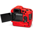 easyCover Silicone Protection Cover for Canon EOS R3 (Red)