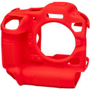 easyCover Silicone Protection Cover for Canon EOS R3 (Red)