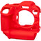 easyCover Silicone Protection Cover for Canon EOS R3 (Red)