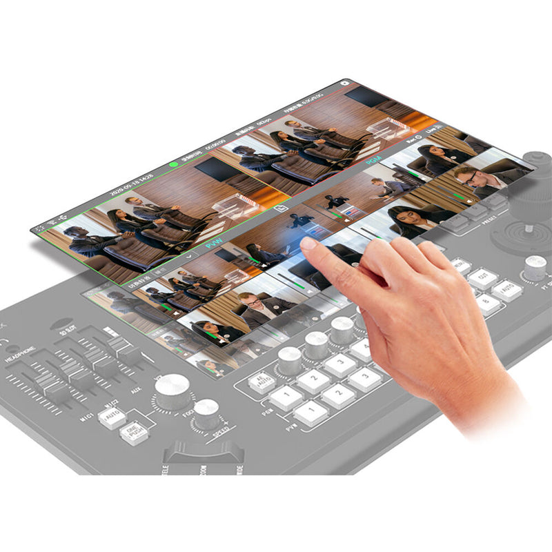 PTZCam Switch N8 8-Channel NDI Switcher and PTZ Controller