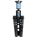 Sirui P-325FL 5-Section Carbon Fiber Monopod&nbsp;with VH-10 Video Head