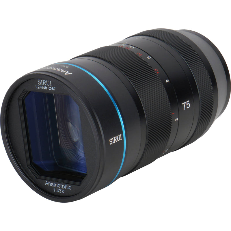 Sirui 75mm f/1.8 Super35 Anamorphic 1.33x Lens (L Mount)