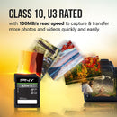 PNY 64GB Elite-X UHS-I SDXC Memory Card (3-Pack)