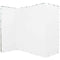 ikan Portable Panoramic Backdrop Screen (White, 13.1 x 7.8')
