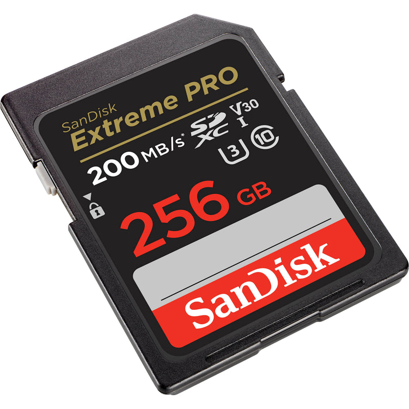 SanDisk 256GB Extreme PRO UHS-I SDXC Memory Card