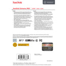 SanDisk 256GB Extreme PRO UHS-I SDXC Memory Card