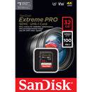 SanDisk 32GB Extreme PRO UHS-I SDHC Memory Card