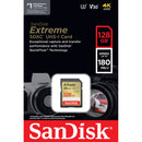 SanDisk 128GB Extreme UHS-I SDXC Memory Card