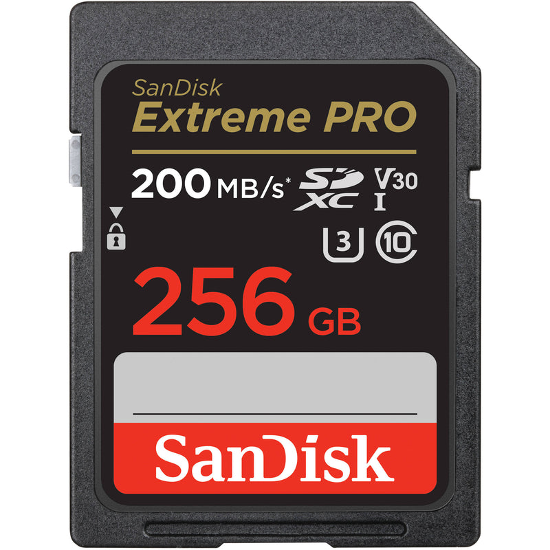 SanDisk 256GB Extreme PRO UHS-I SDXC Memory Card