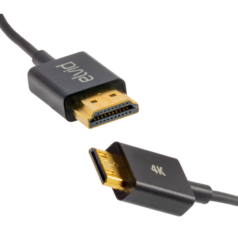 Elvid Hyper-Thin 4K High-Speed Mini-HDMI to HDMI Cable (1.6')