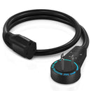 Maximm Cable 360&deg; Rotating Flat Plug 16 AWG Extension Cord (1', Black)