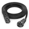 Maximm Cable Original Style 360&deg; Rotating Flat Plug Extension Cord (15', Black)