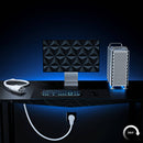 Maximm Cable 360&deg; Rotating Flat Extension Cord (10', White)