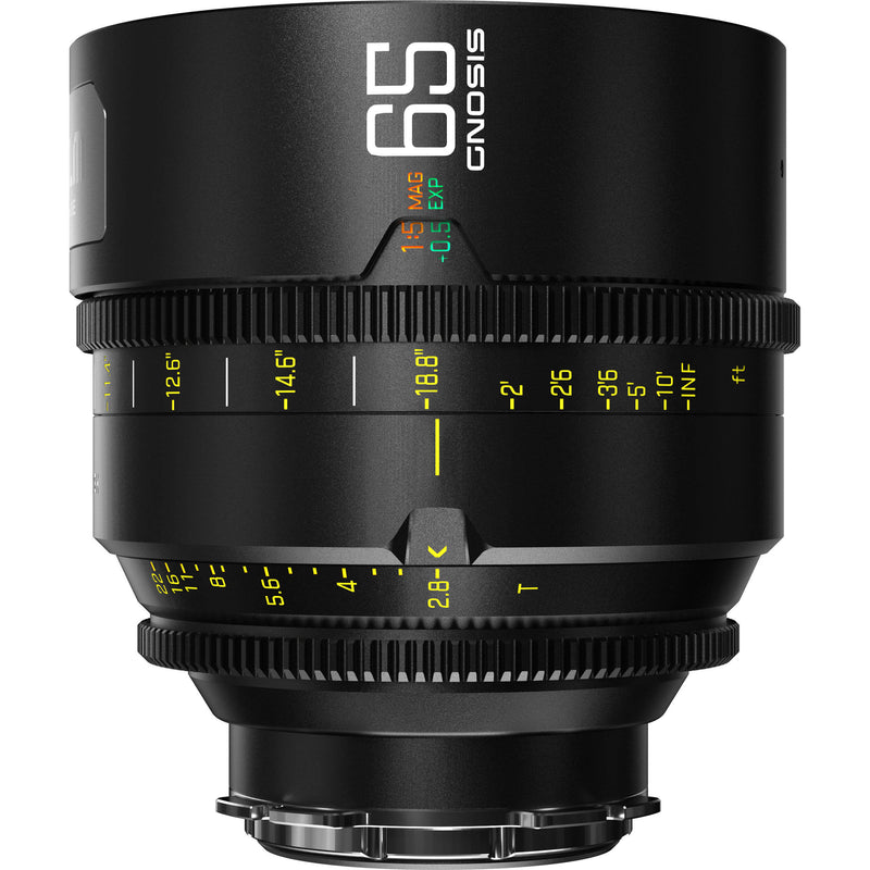 DZOFilm 65mm T2.8 Gnosis Macro Prime Lens (LPL with PL & EF Mounts, Feet)