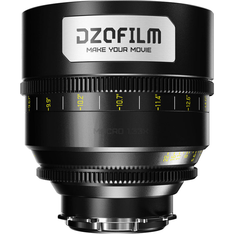 DZOFilm 65mm T2.8 Gnosis Macro Prime Lens (LPL with PL & EF Mounts, Feet)