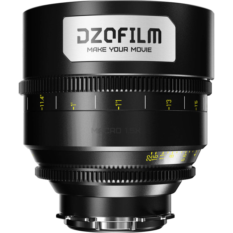 DZOFilm 90mm T2.8 Gnosis Macro Prime Lens (LPL with PL & EF Mounts, Feet)