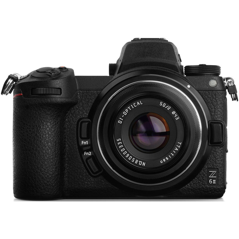 TTArtisan 50mm f/2 Lens for Nikon Z (Black)