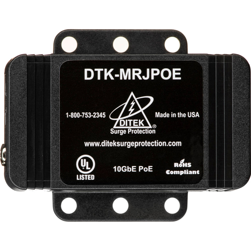 DITEK DTK-MRJPOE 10GbE PoE Surge Protector