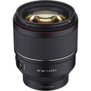 Rokinon AF 85mm f/1.4 FE II Lens for Sony E