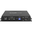 BZBGear 4K HDMI USB KVM Extender Kit over Fiber with HDR, 2-Way IR & RS-232 (with SFP)