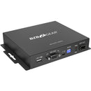 BZBGear 4K HDMI USB KVM Extender Kit over Fiber with HDR, 2-Way IR & RS-232 (with SFP)
