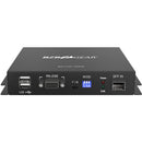 BZBGear 4K HDMI USB KVM Extender Kit over Fiber with HDR, 2-Way IR & RS-232 (with SFP)