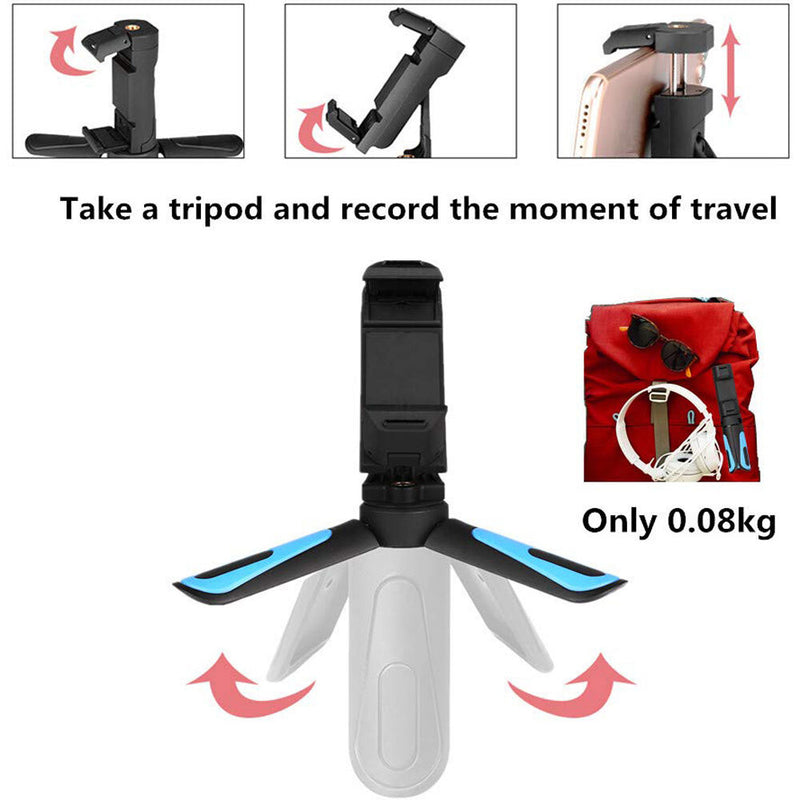 CimaPro CD-1 Desktop Tripod and Mobile Phone Stand (Blue)