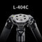 XILETU L-404C Pro Stable Carbon Fiber Tripod with 75mm Flat Head Plate