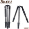XILETU L-404C Pro Stable Carbon Fiber Tripod with 75mm Flat Head Plate
