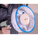 Jonard Tools AHC-19 Adjustable Round Hole Cutter with Vacuum Port (9")