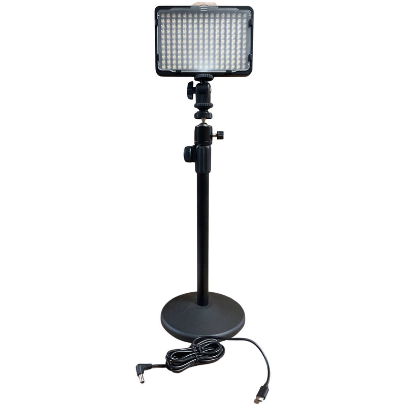 Bescor Waffle LED On-Camera Light & Tabletop Stand