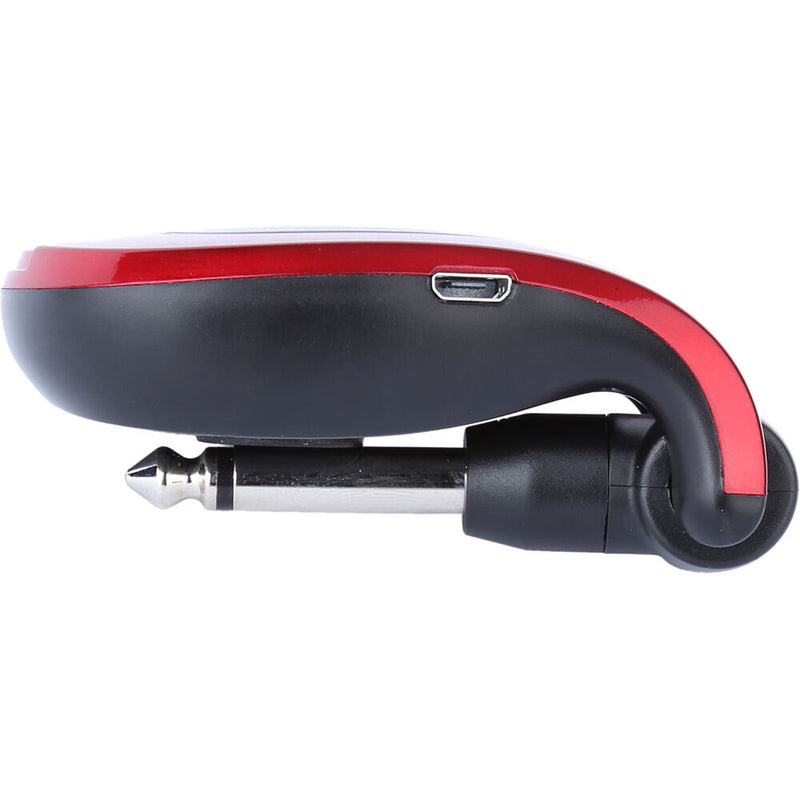 Xvive Audio U2 Digital Wireless System for Electric Guitars (Red, 2.4 GHz)
