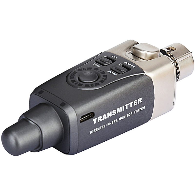 Xvive Audio U4T Plug-On Wireless Transmitter for In-Ear Monitor System (2.4 GHz)