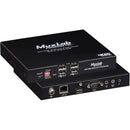 MuxLab 4K/60 KVM HDMI over IP PoE (Receiver)