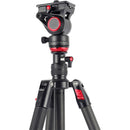 miliboo MUKB Compact Carbon Fiber Travel Tripod